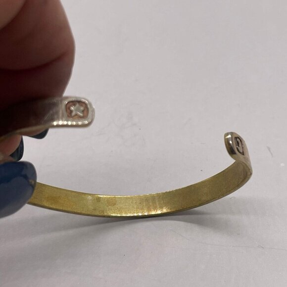 Mima & Oly Engraved Not All Who Wander Are Lost Cuff Bracelet College Hope Faith - Picture 6 of 8